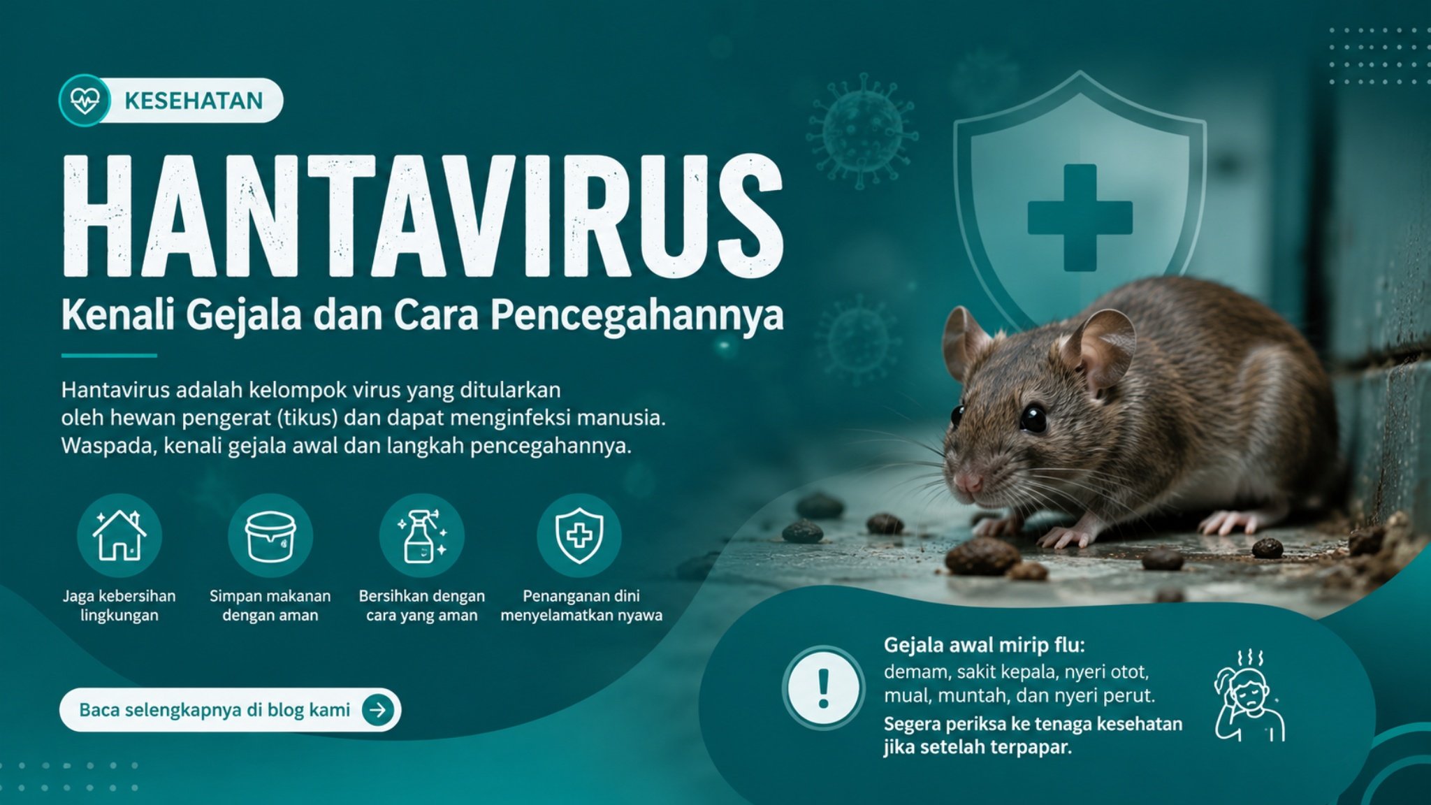 Waspada Hantavirus, Kenali Risiko dan Cara Mencegahnya