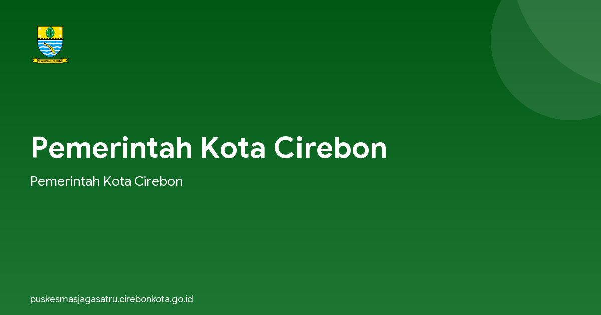 PELANTIKAN PENGURUS MASJID RAYA AT-TAQWA KOTA CIREBON DAN PENGURUS ISLAMIC CENTER KOTA CIREBON PERIODE 2011 – 2016