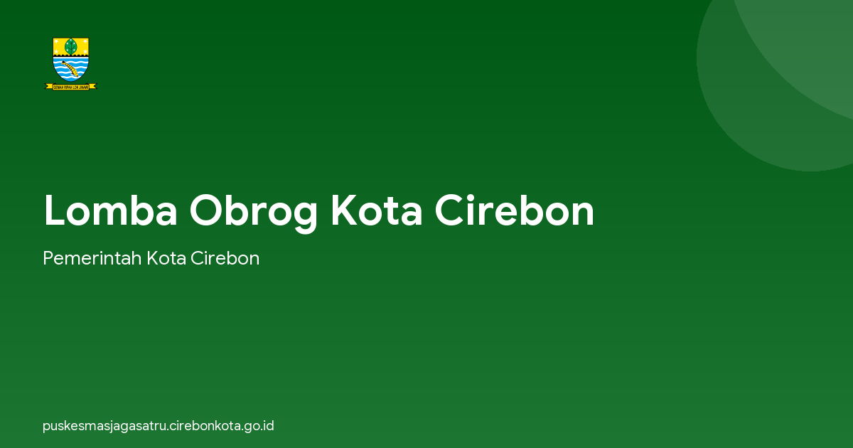 Lomba Obrog Kota Cirebon
