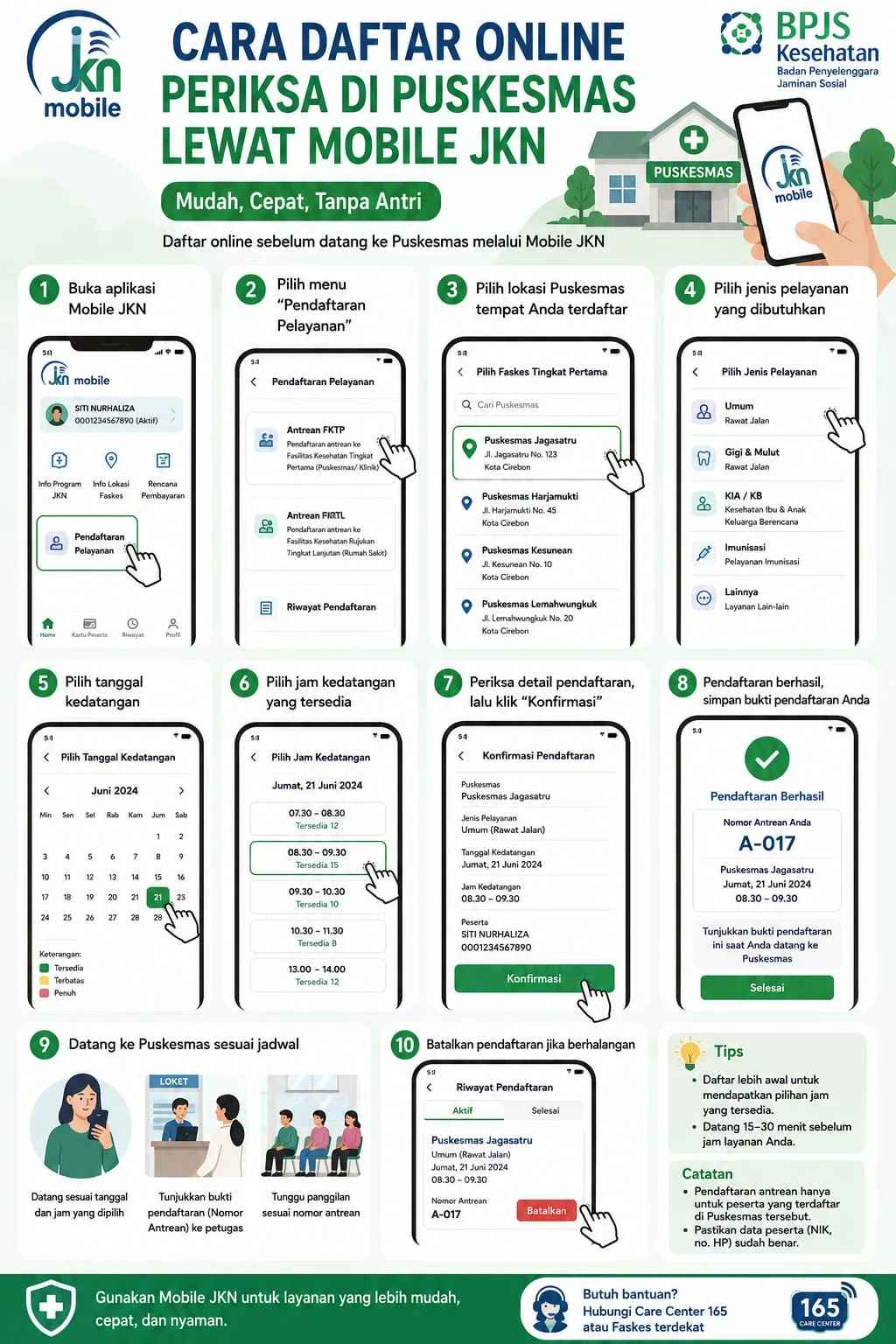 Cara Daftar Antrean Online Melalui Mobile JKN